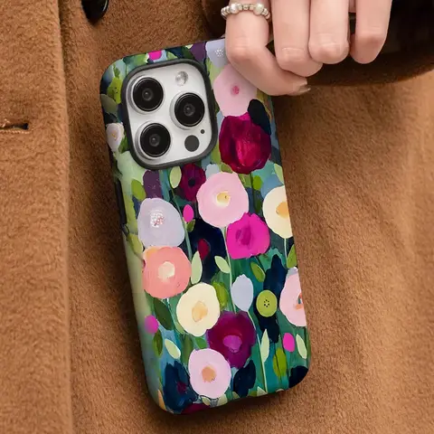 Funda de teléfono 2 en 1 con película para Vivo X200 X100 X60 X50 X70 X80 X90 Pro S12 S15 S16 S17 S18 S19 S20 S30 cubierta de flores Vintage