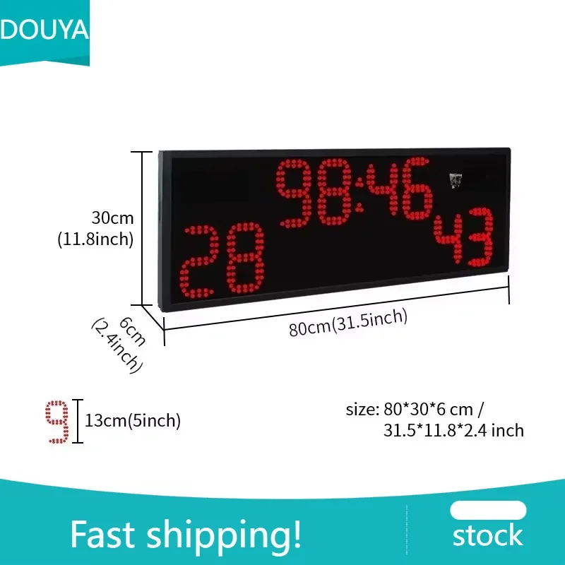 2026 CHEETIE CP22 Widely Used Scoreboard Electronic Football LED Sport Digital Numbering Scoreboard With Remote Control