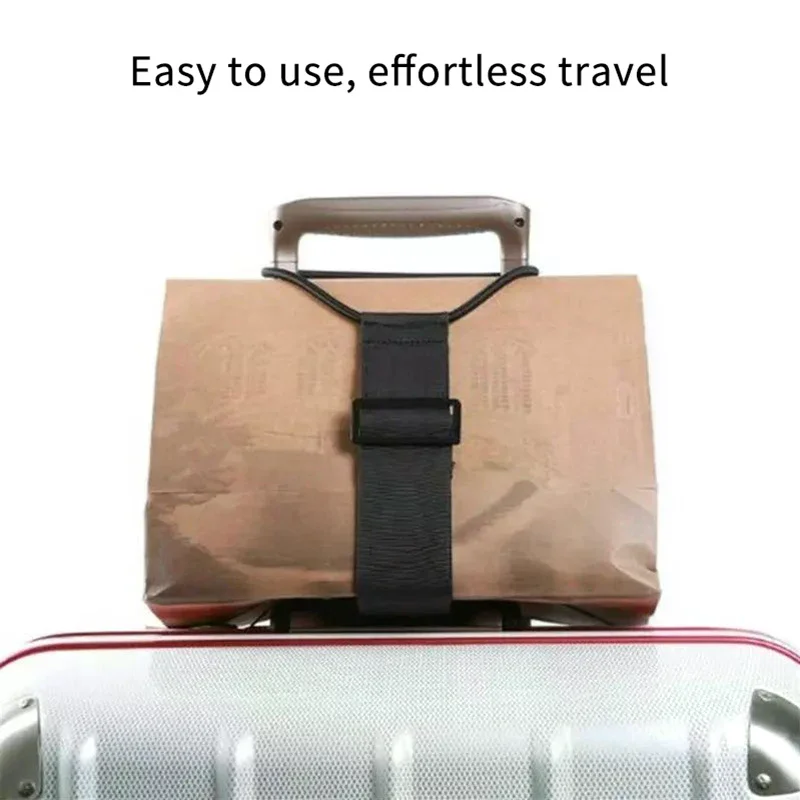 Multi Use Strong Adjustable Luggage Connector Straps, 2026 New Suitcases Rainbow Travel Straps Waterproof