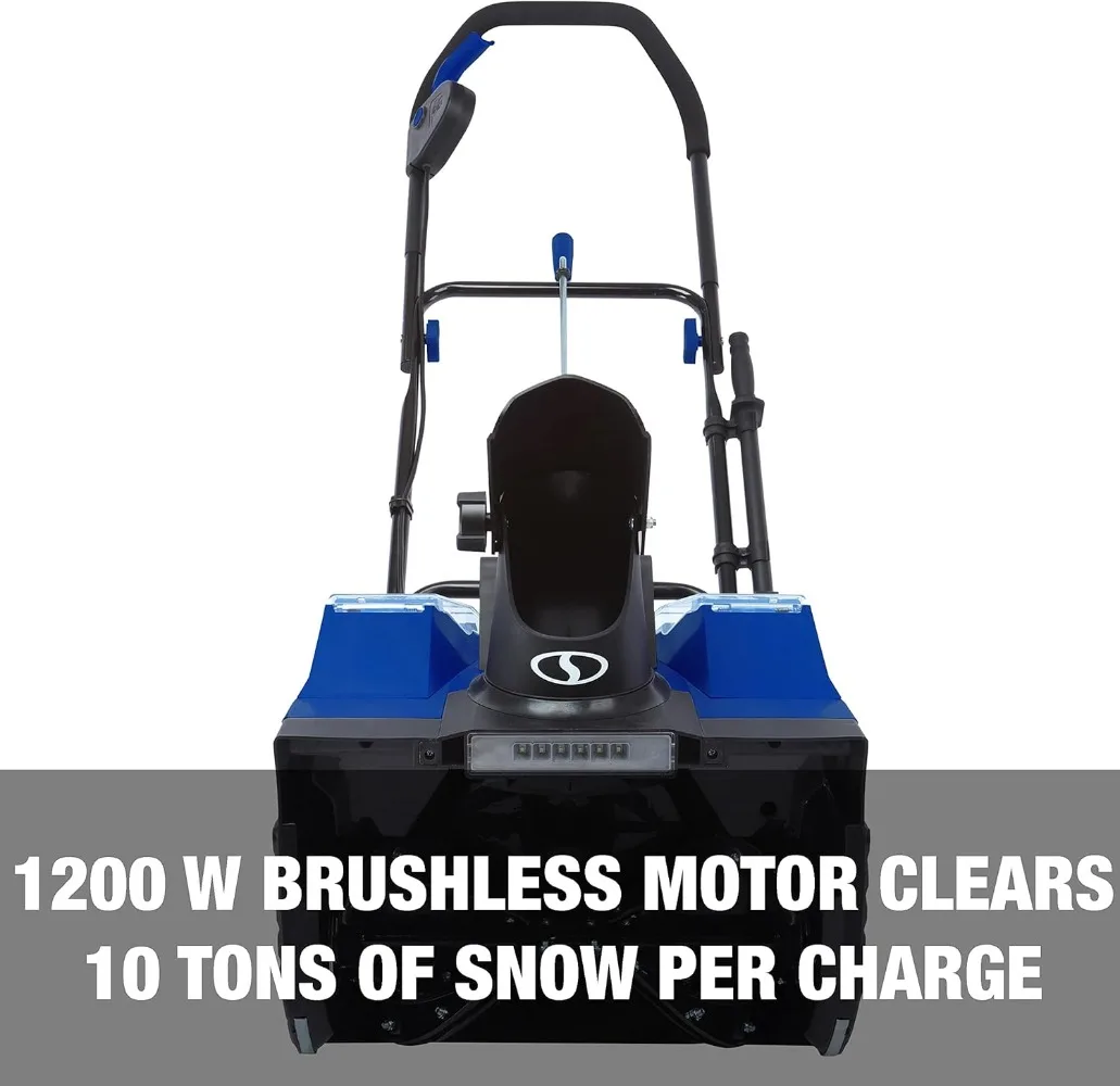 24-Volt Cordless Snow Blower Bundle, Auger Assit (w/Batteries, Dual Port Charger, Cover, Ice Dozer) (w/2x4-Amp Batteries))