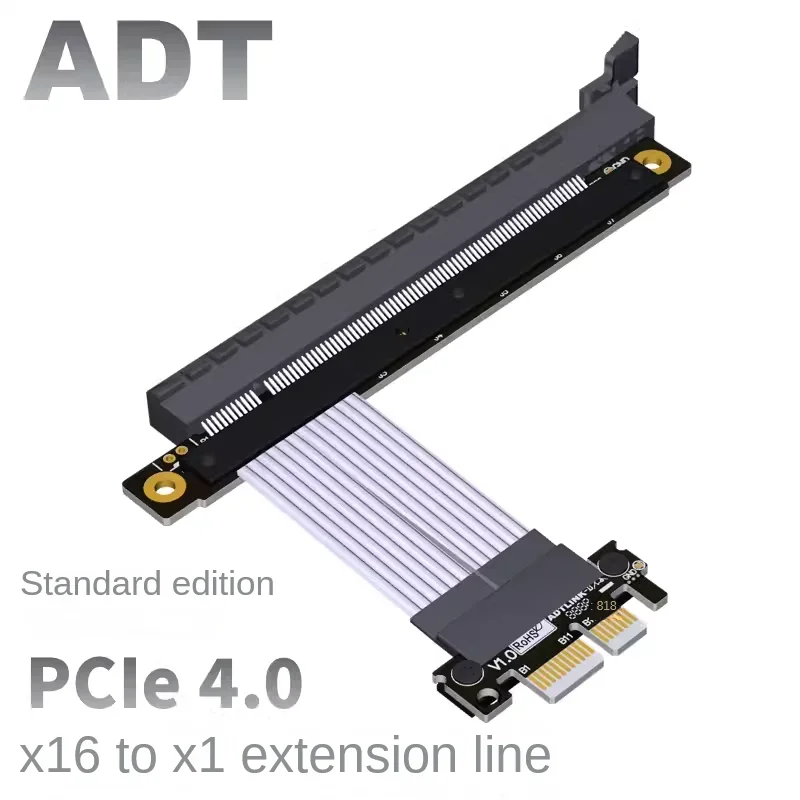 ADT new graphics card extension cable Non-USB PCIe4.0x16 to x1 A card N card Full speed compatibleR13SC-4.0 K13SF M13UF M13UR