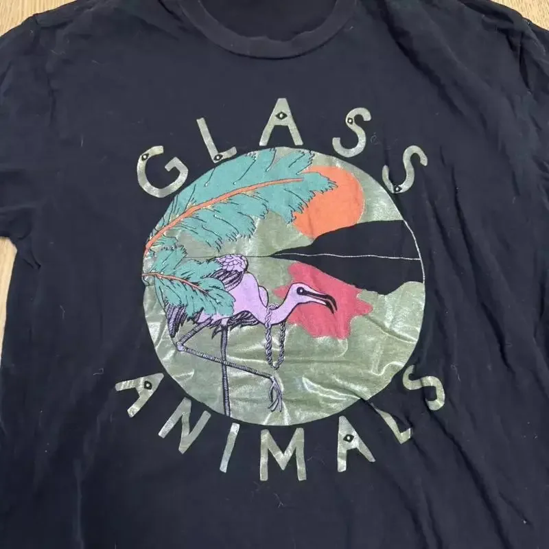 Glass Animals For Fans White T Shirt Cotton Full Size Gs21 Webp