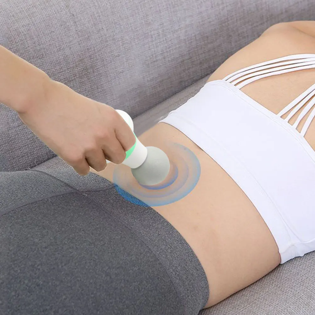 

1 шт. небольшой ручной массажер для расслабления мышц, бесшумная работа для шеи, спины, ног, улучшения здоровья тела