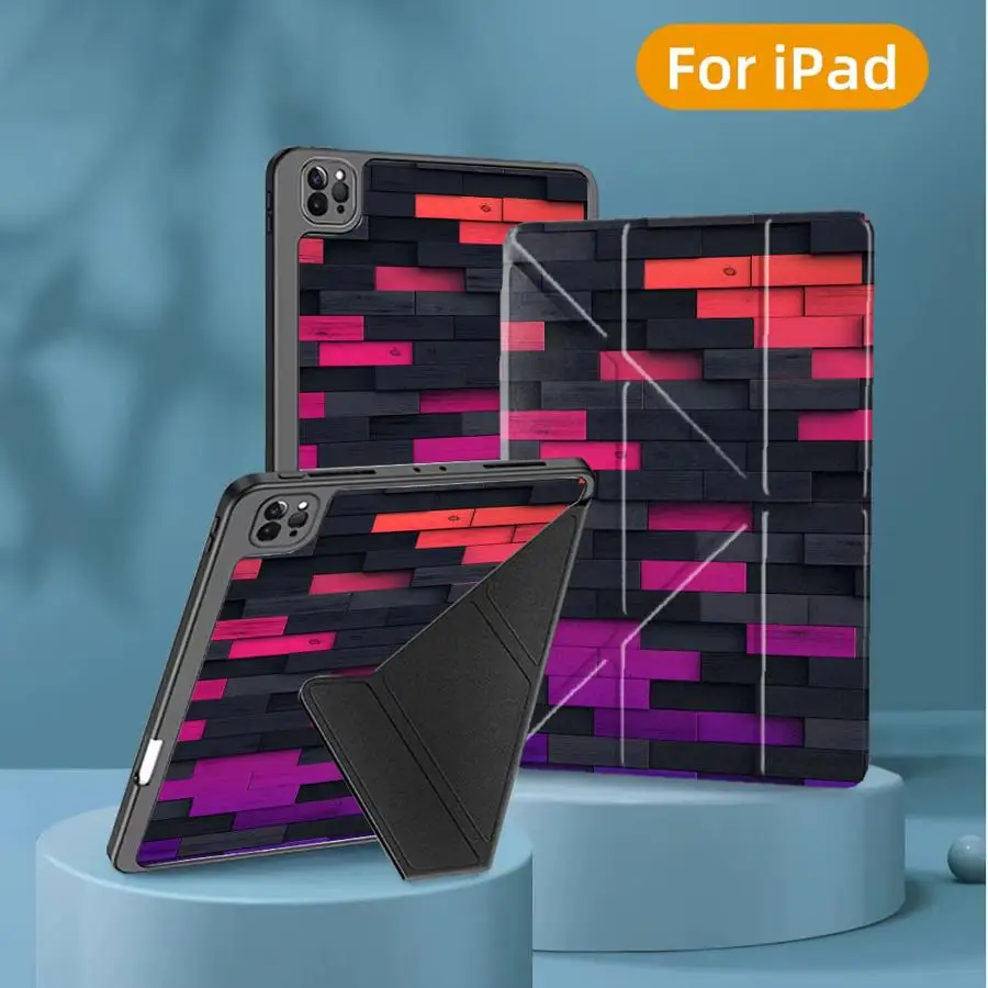 Tablet Case For iPad Mini 6 7 Pro 2025 Pro 11th 10th 9th 8th 7th 12.9inch Air 4 5 M3 M2 M4 11inch Holder Cover Cool Texture