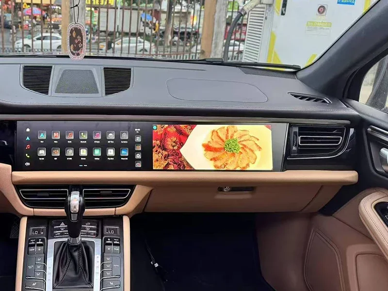 The highest quality upgraded center console screen control navigation multimedia player is suitable for Macan 2018-2024