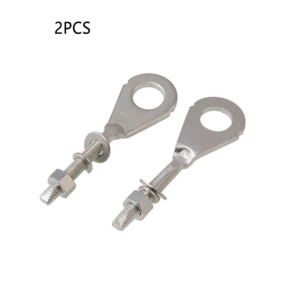 2Pcs Motorbike Chain Adjuster Tensioner Professional Adjusting Parts image 3