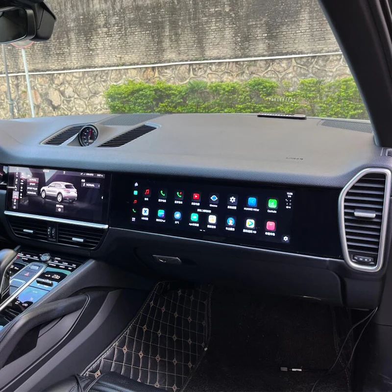 9Y0 تعديل السيارة شاشة الركاب التحكم المركزي ترقية شاشة الترفيه ل كايين 2018-2023 #4