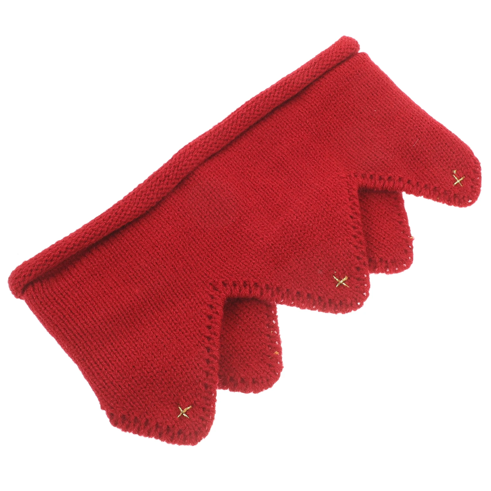 

Headband Knitted Hat Birthday Crown for Boy Felt Toddler Fabric Red Children Hats Baby