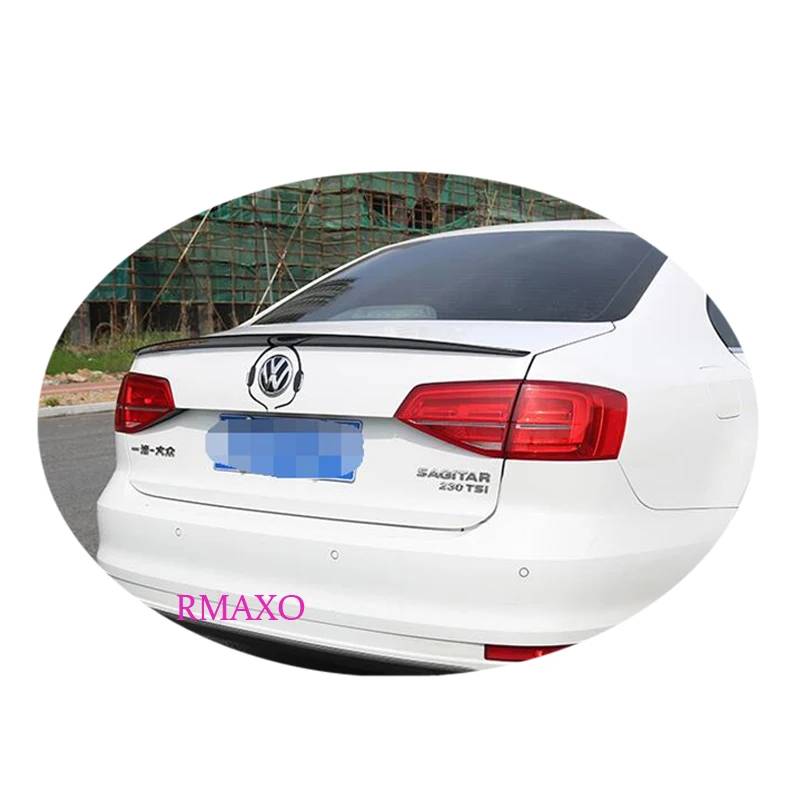 For Jetta Spoiler 2012-2018 MBI ABS Material Car Rear Wing Color Jetta Rear Spoiler For Volks wagen new Jetta Spoiler