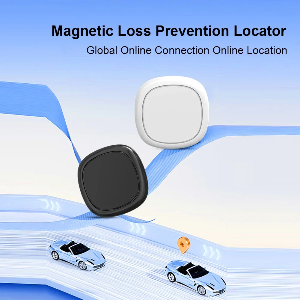 Smart Bluetooth GPS Tracker Magnetic Car Tracker Device Anti-Lost Car GPS Tracking Device Locator Car Key Pet Kids Finder