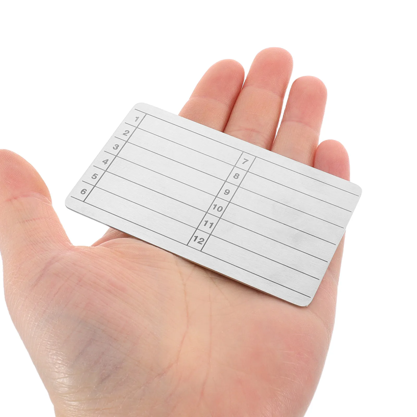 1 Set Crypto Seed Phrase Storage Stainless Steel 24 Words Backup Offline Cold Wallet for Hardware Wallet Storage Fireproof view 3