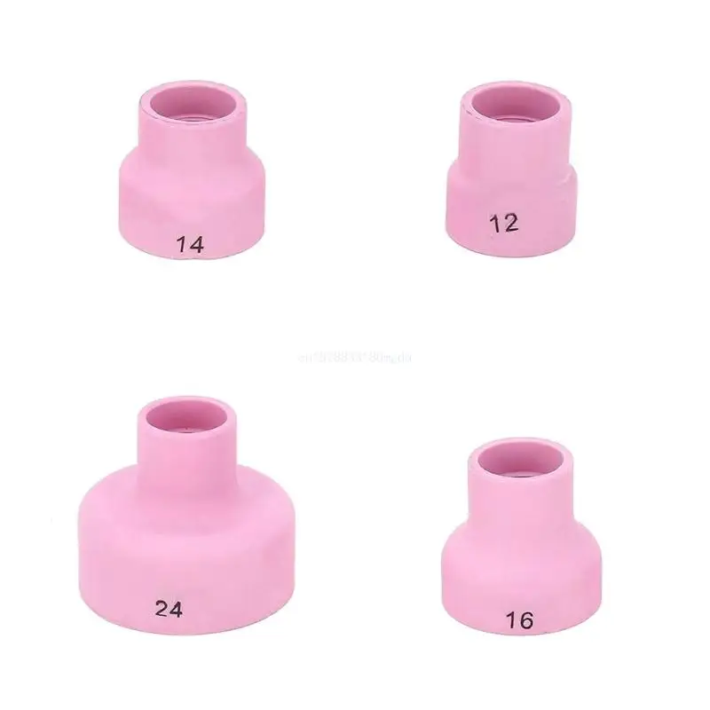 

4Pcs Ceramic Nozzle Alumina Cup For WP9/20/17/18/26 Tig Welding Torch Welding Dropship