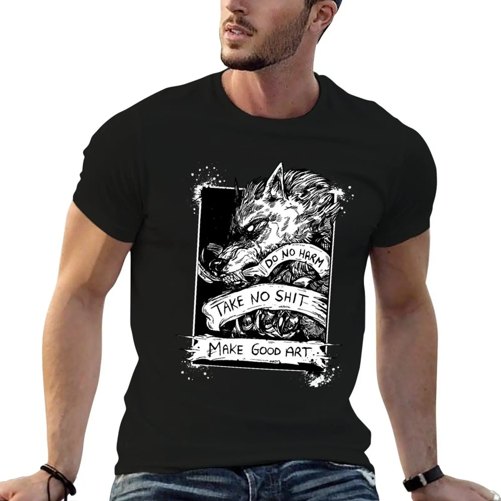 

Do no Harm- Black tee T-Shirt t shirts for man cotton funny cotton t shirts high quality man t shirt luxury T-shirt