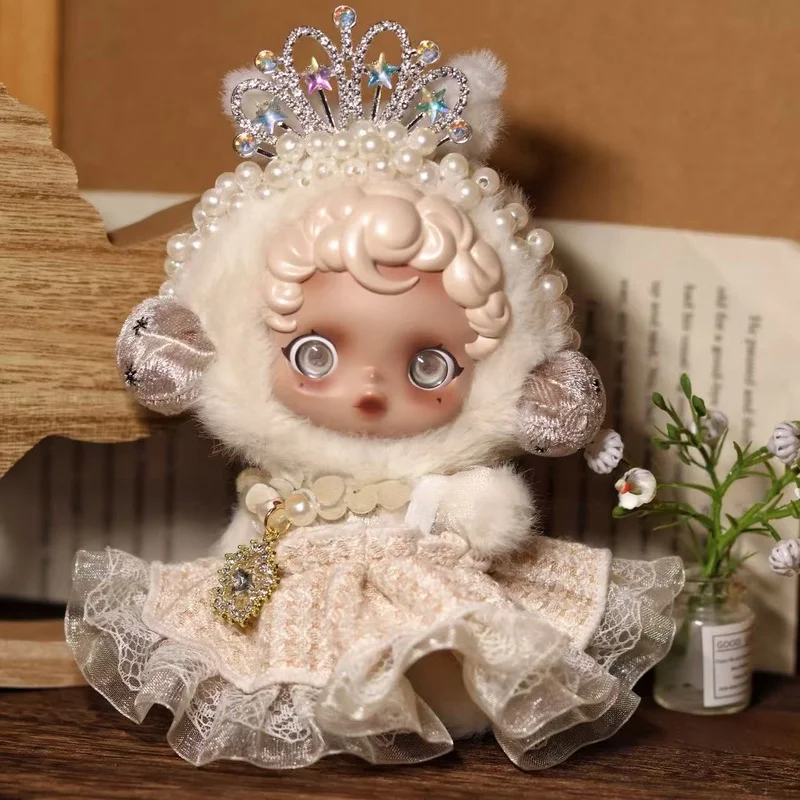 

Spot Goods 10cm Dolls Clothes For Skullpanda Clothing Series Cute Vintage Dress Clothing Fashion Doll Outfit Accessories Gifts