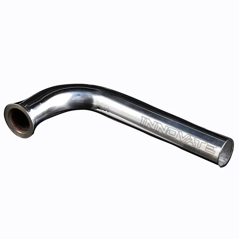 Tubo de escape de aço inoxidável para Komatsu Engine Gasoline Boat, 90 ° Elbow, 26-29-30-32cc, L190-230mm