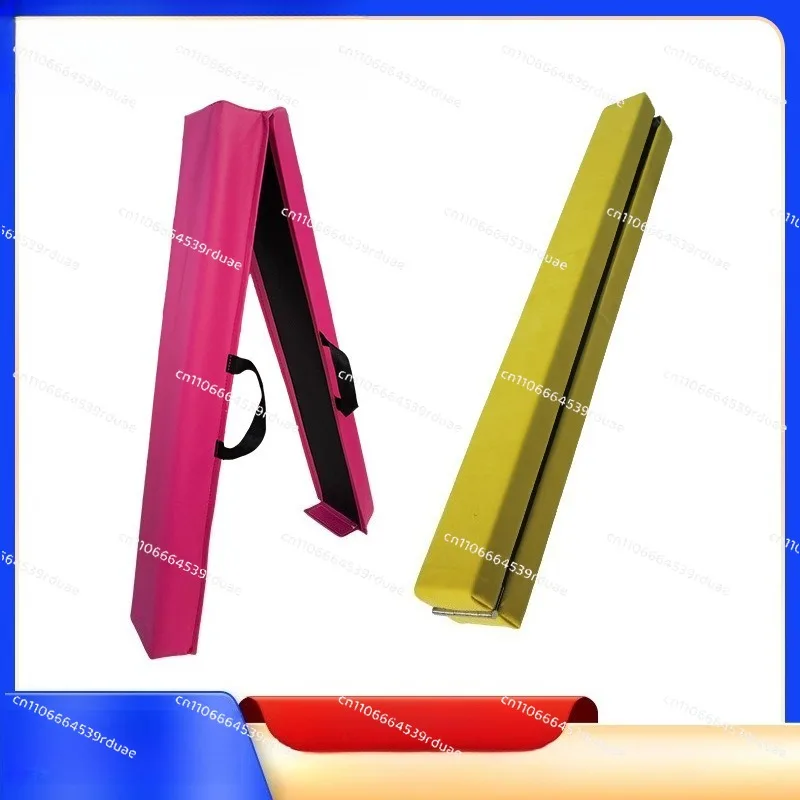 Folding balance beam, fitness test, yoga gymnastics training, folding balance beam