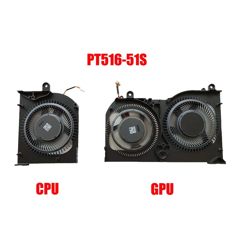 

PP+ New CPU+GPU fan For ACER PT516-51S Predator Triton 500 SE Gaming Laptop