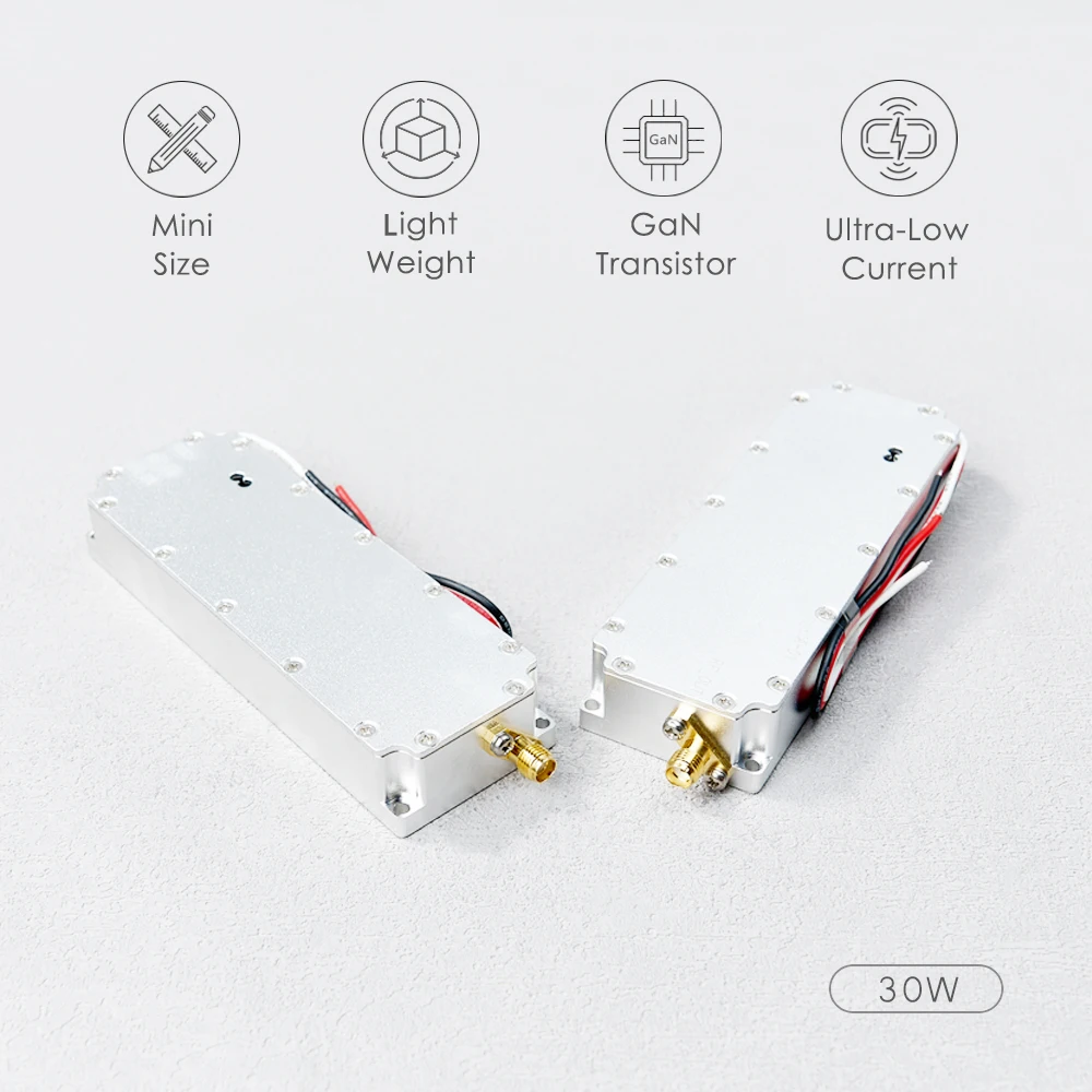 30W 700Mhz Eindversterker 970-1030Mhz 1160-1280Mhz 1560-1680Mhz Type Sma Connector