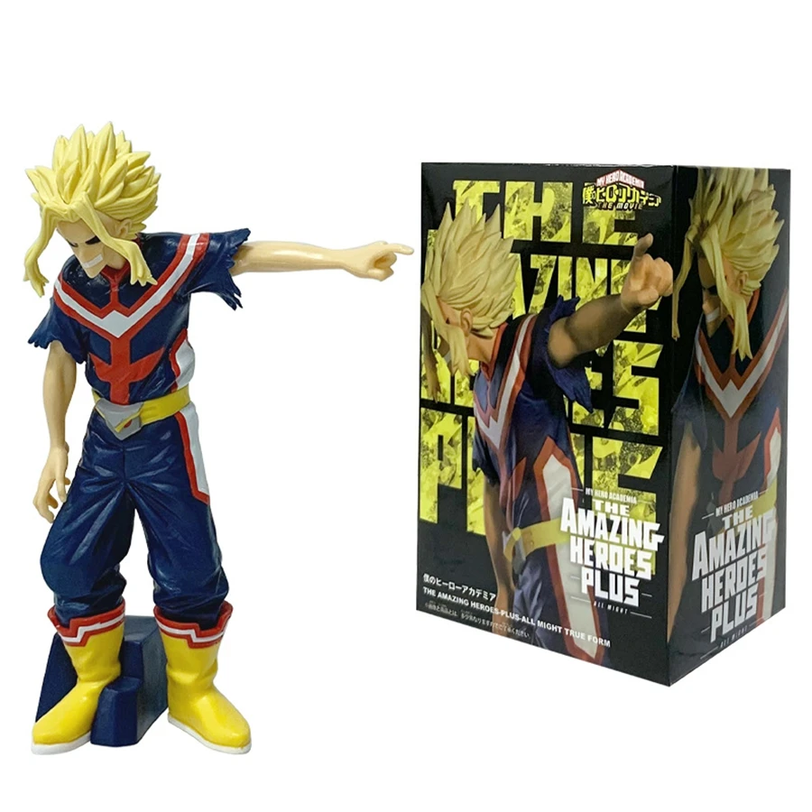 18cm Boku No Hero Academia Anime All Might Actionfigur Midoriya Izuku/Bakugo Katsuki Figur PVC Sammlermodell Spielzeug – Detail 3