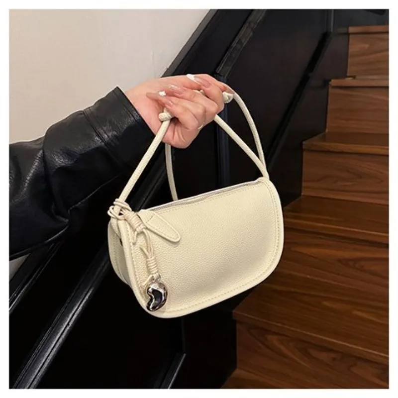 

Luxury Tote Messenger Purse Shopper Solid Color Commuter Elegant Leather Diaper Bag For Women Large Capacity Organizer