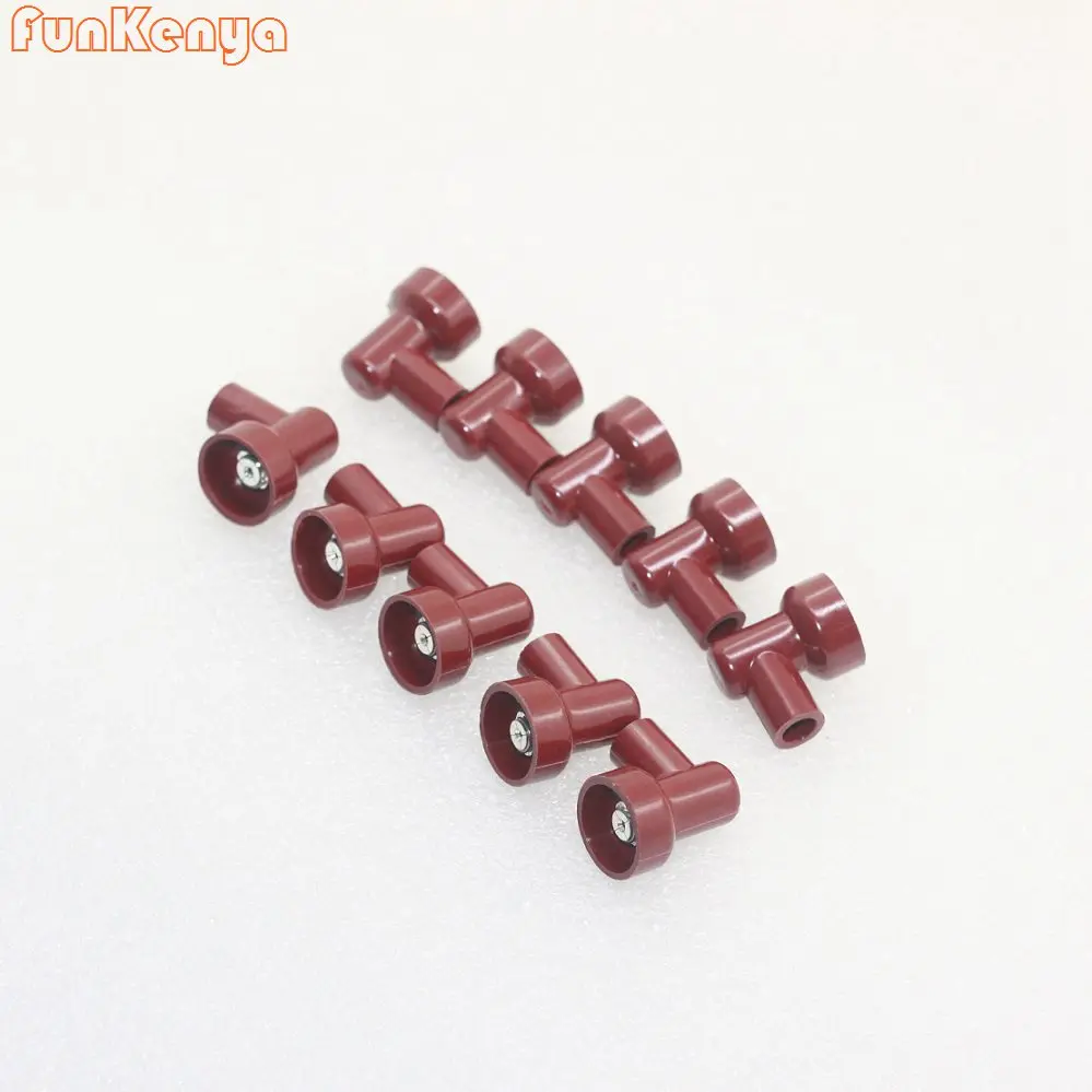 5 قطع FU-29 829 FU-32 FM30 غطاء الأنبوب الإلكتروني آلة الصفراء النحاس غطاء الضغط العالي 829 الباكليت