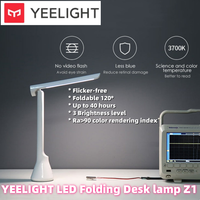 Yeelight LED Z1 Folding Table Lamp Three-level dimming Foldable 120° USB Rechargeable Small Table Lamp