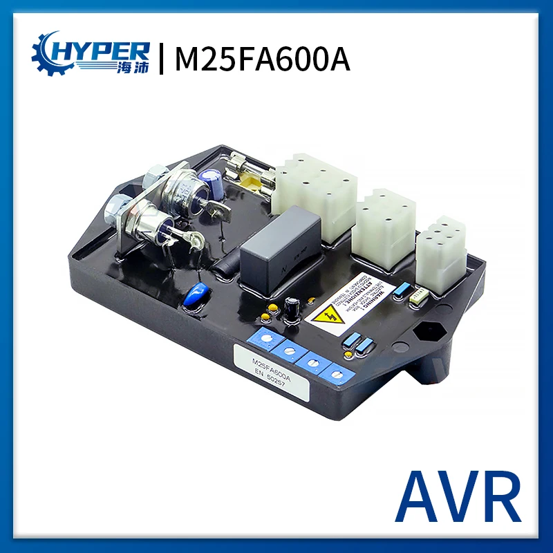 

AVR M25FA600A Marelli Brushless Generator Automatic Voltage Regulator Stabilizer Control Module Electric Genset Parts