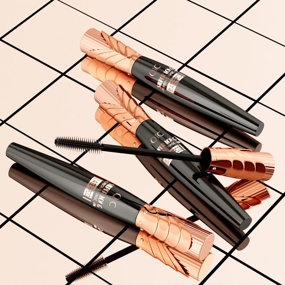 Long-lasting Curling Volume Mascara Waterproof Smudge-proof 3D Waterproof Mascara Double In-one Sweat-proof