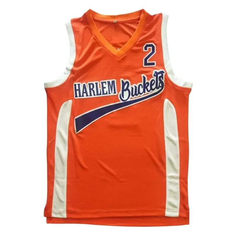 Movie #2 #34 Uncle Drew embroidery Basketball Jersey Mens Sports Outdoors Orange Single Tank Tops Sewing