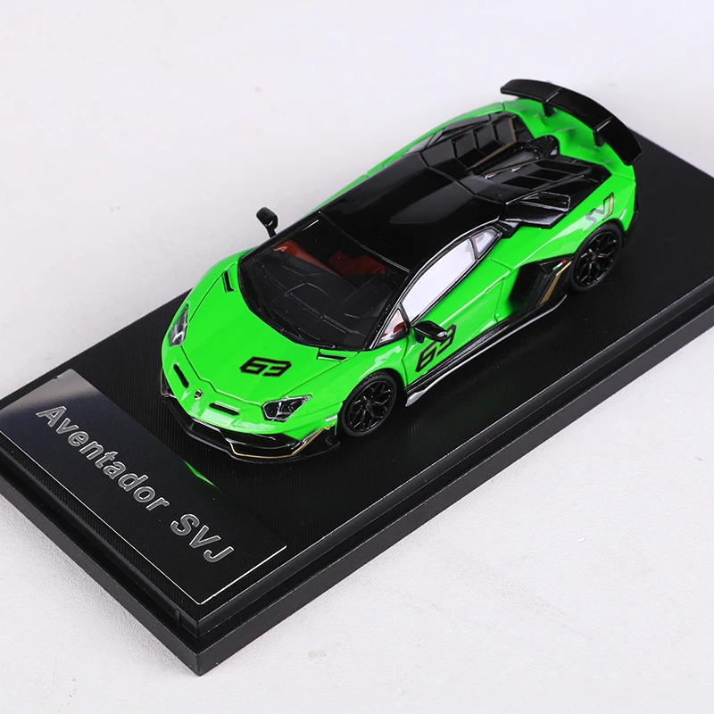 RM&Maxwell 1:64 Aventador SVJ Alloy Model Car