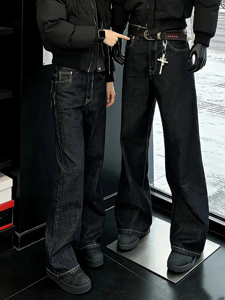 

Cleanfit American Sle Original Color Men's Jeans Flared High Street Straight Leggings Slimming Effect Casual Wear