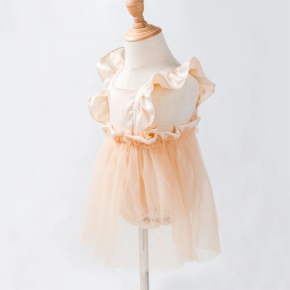 

Сетчатое платье-пачка для маленьких девочек, наряд для фотосъемки новорожденных, милые удобные нежные материалы, идеальный подарок, семейная вечеринка для друзей