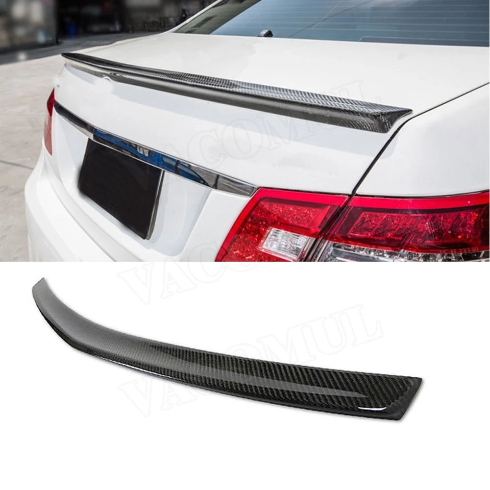 

Carbon Fiber Rear Spoiler Wings For Mercedes Benz E Class W212 E260 E300 2010-2016 Car Boot External Decoration