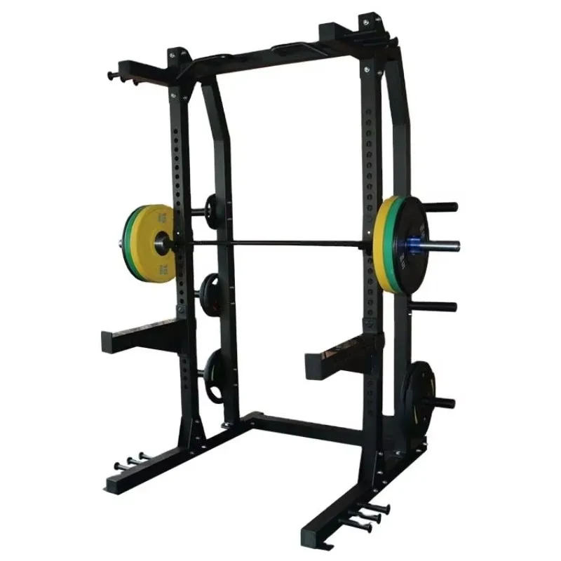 

Steel Construction Power Rack Home Gym Multifunctional Squat Rack for Strength Training