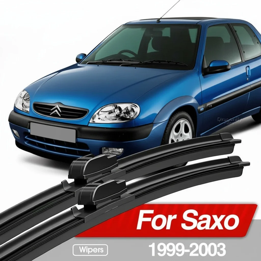 Für Citroen Saxo 1999-2003 Frontscheibenwischerblätter 2 Stück Windschutzscheiben-Zubehör 2000 2001 2002