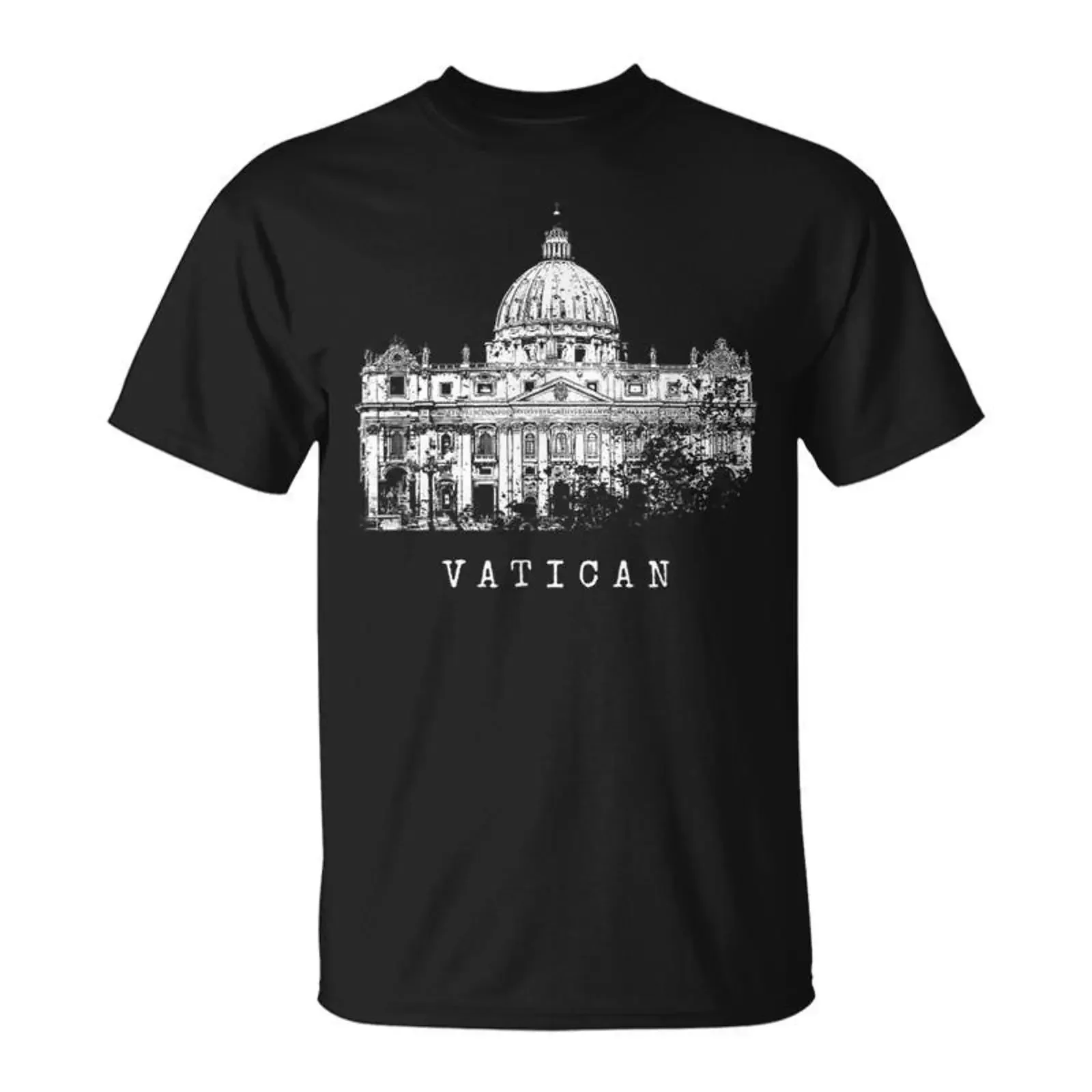 Vatican Basiliqueaint Pierreintage Cité Duatican Rom T Shirt Cadeauxyz vintage Washed Soft fashion Stretched Breathable graphic