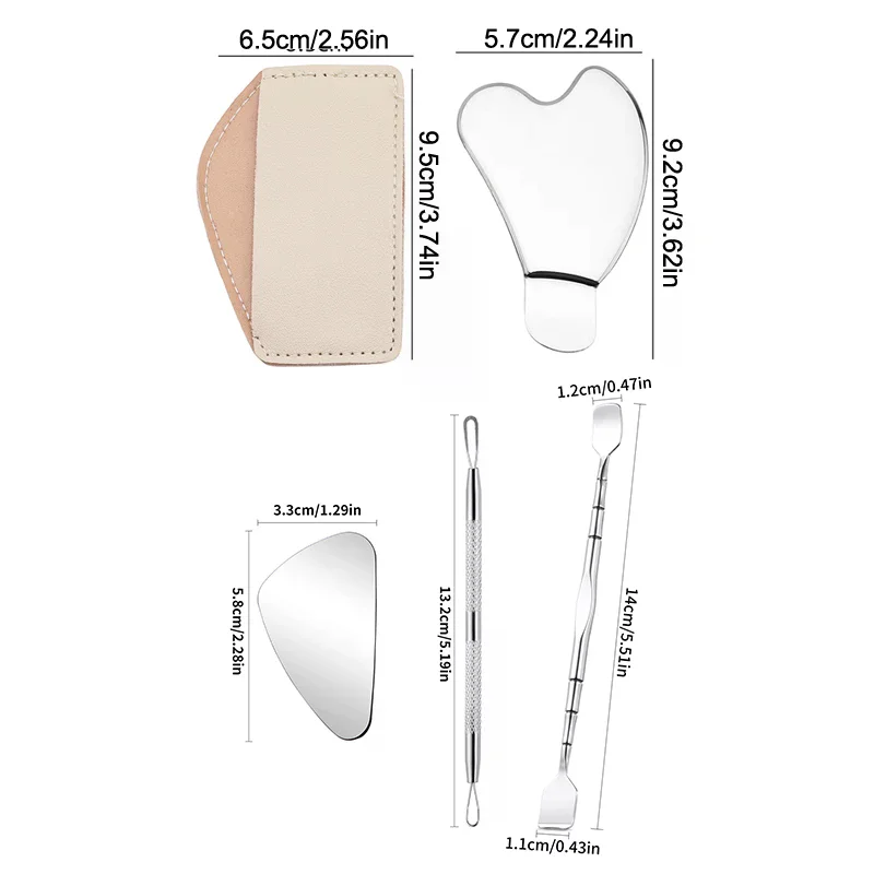 Facial Blackhead Removal Tool Face Scraper For Deep Cleansing Face Spatula Nose Whitehead Remover Skin Care Beauty Tools