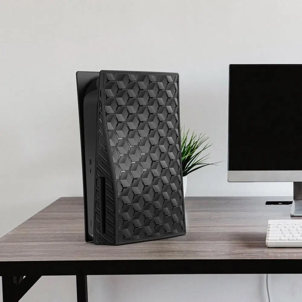 Mooroer คอนโซล Honeycomb สำหรับ PS5เกมโฮสต์ Shell PC ใส่ Shell Ps5ออปติคอลไดรฟ์ Scratch ป้องกันกรณี