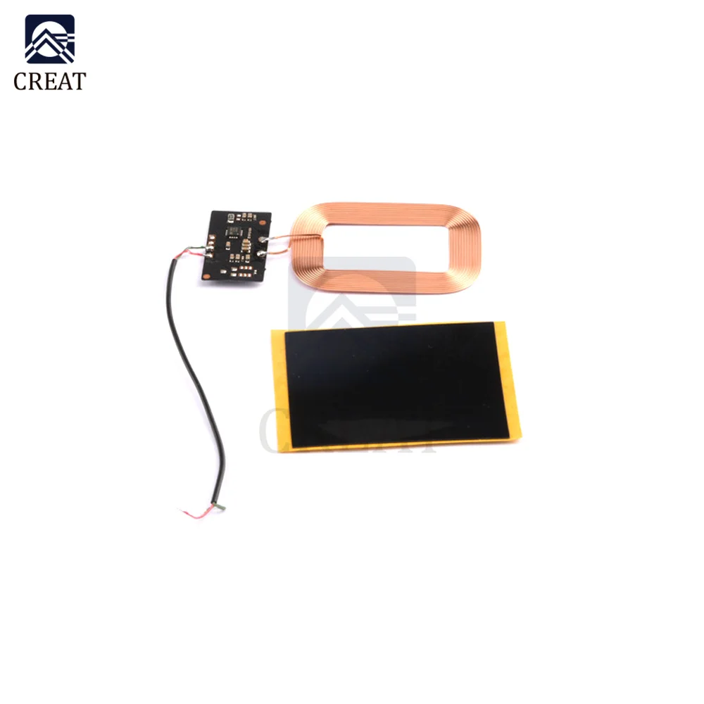 Upgraded mini Standard wireless charger receiver module small PCBA coil board universal wireless charging module