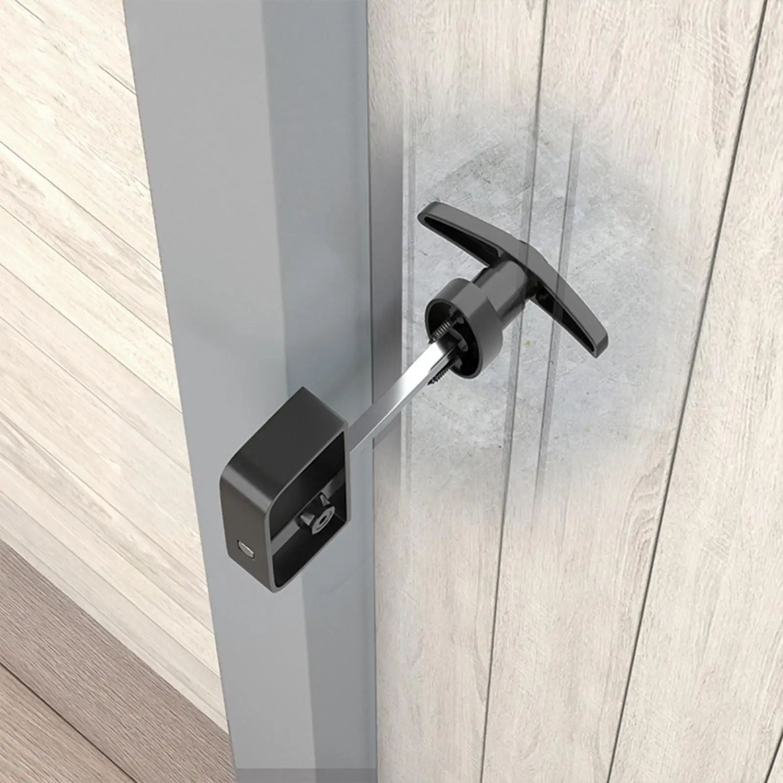 

T Handle Lock Hardware Replacement Locking for Garage Trailer Caravan