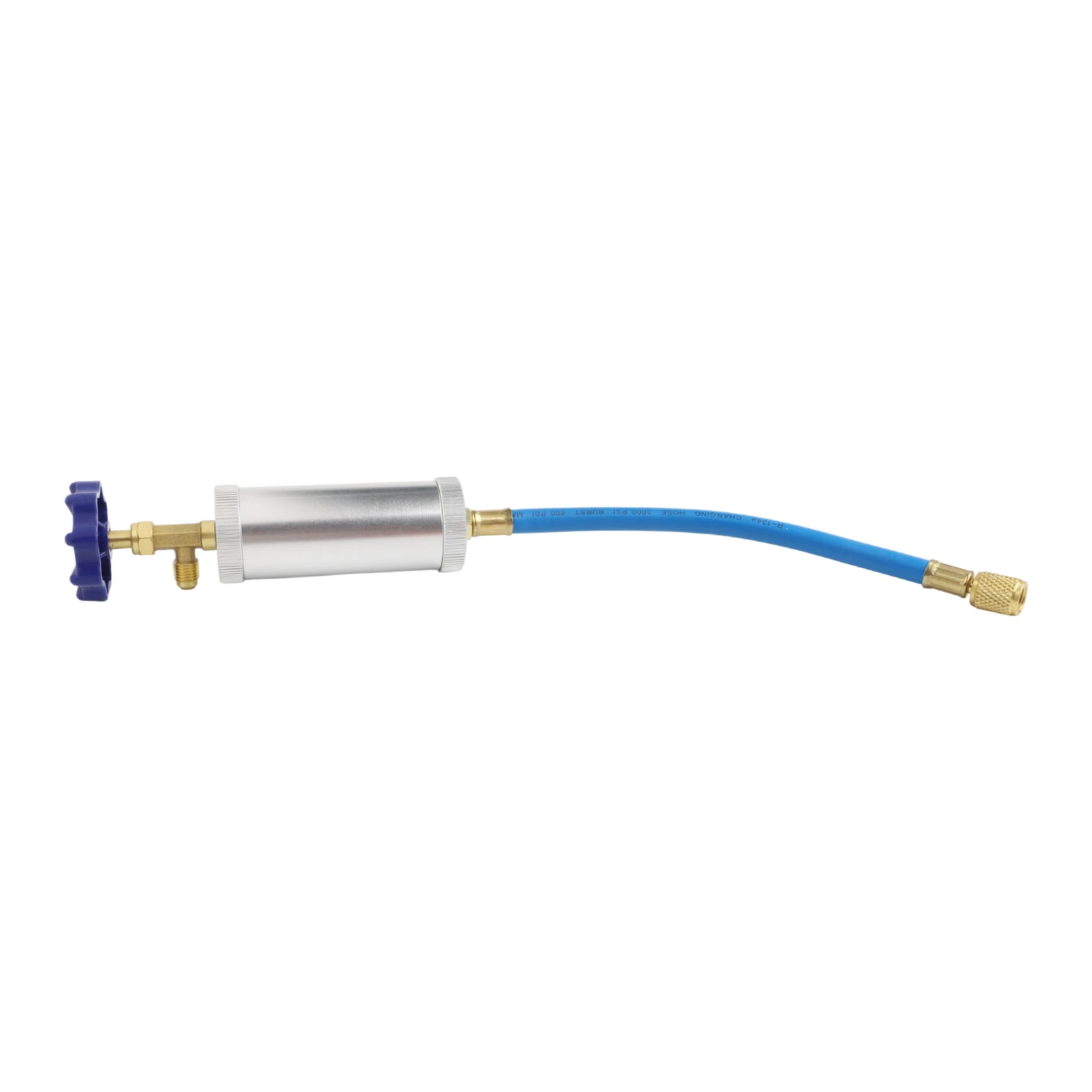 A C Maintenance Oil Injection Injector Hand Turn Pump As Shown In The Figure Copper Material Efficient Oil Injection Tool