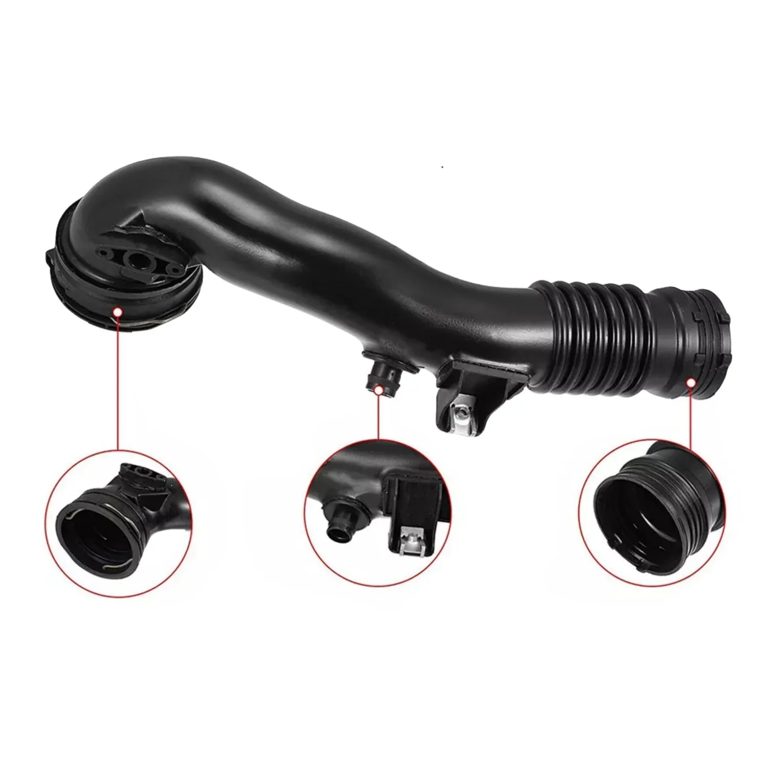 Air Turbocharger Pipe Hose For BMW 535i 640i 740i ActiveHybrid 5 7 X5 X6 3.0L 2011-2017 13717609811 Autoparts Accessories
