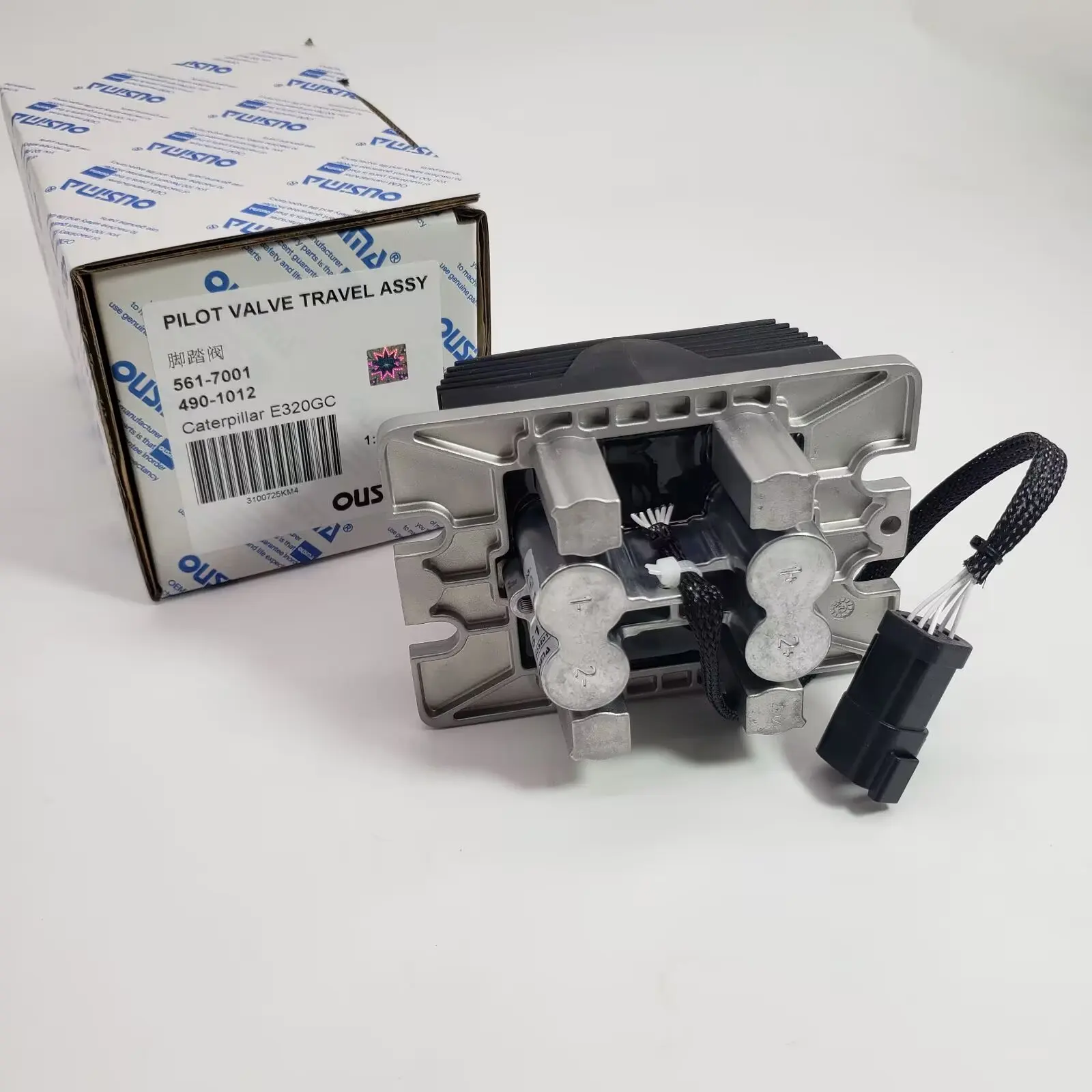 OUSIMA Construction Machinery Parts 561-7001 PILOT VALVE TRAVEL ASSY 490-1012 for    E320GC