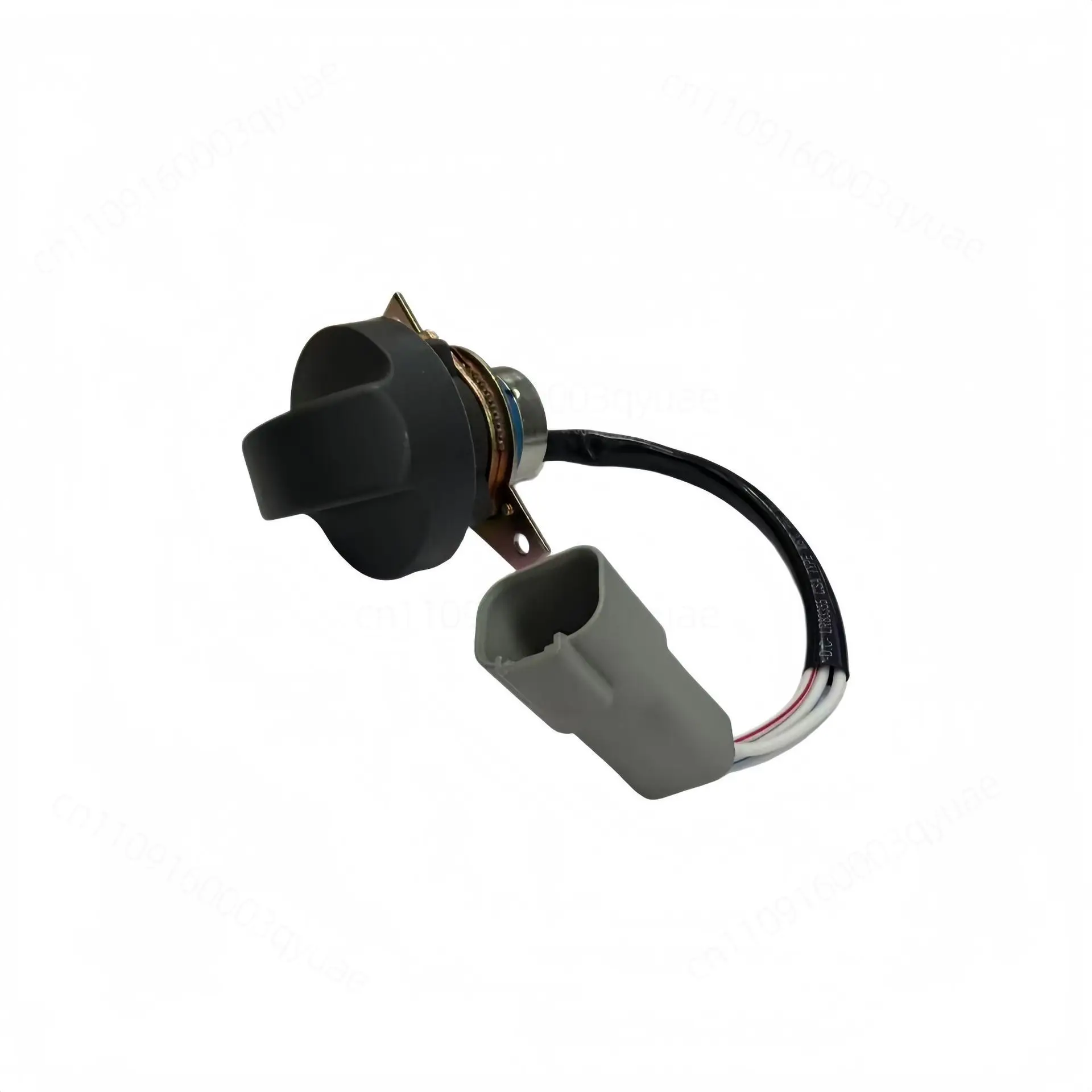 Excavator throttle knob W-14-00147 gray 3-pin plug throttle potentiometer switch
