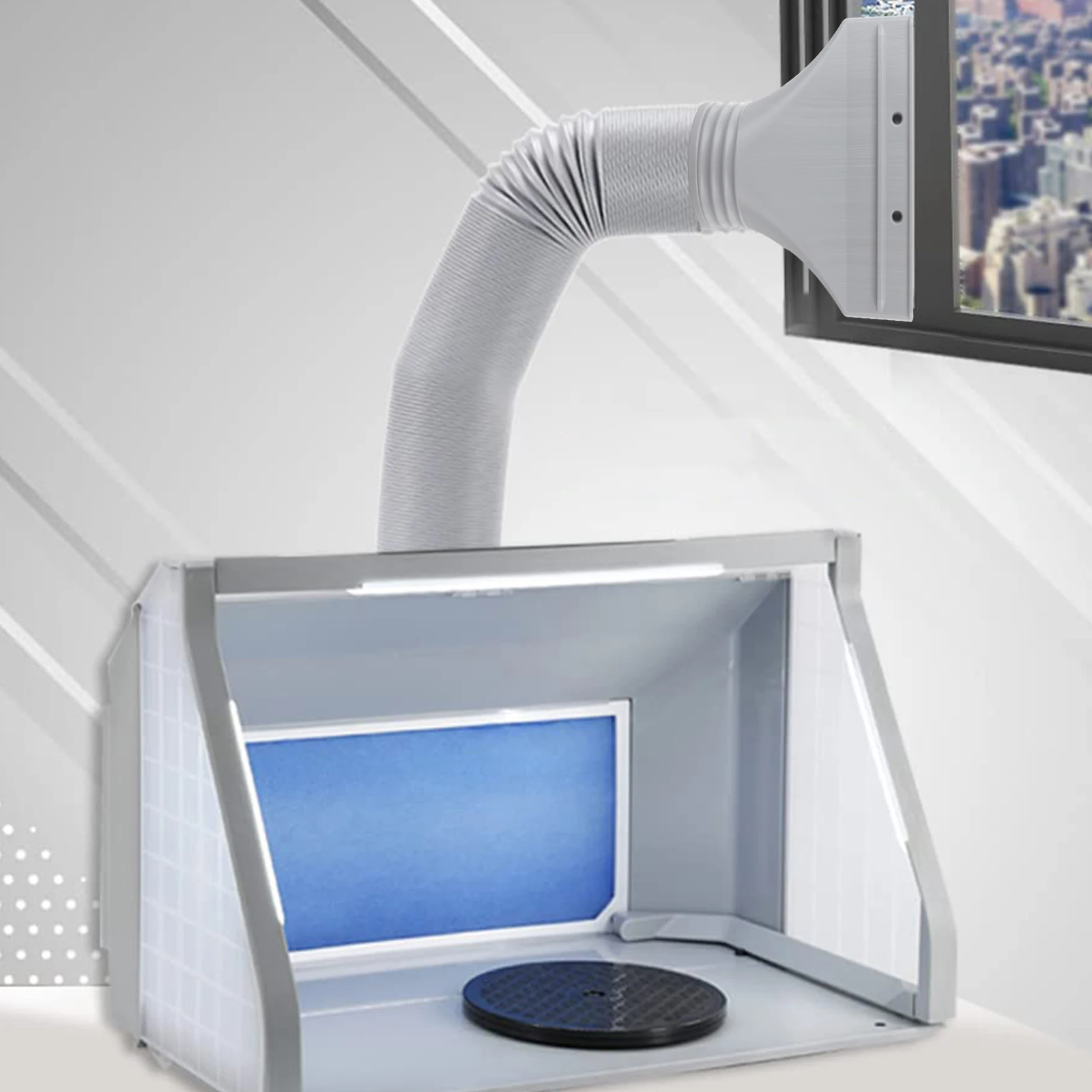 Climate Control Easy Installation for exhaust Connection Adapter Optimal Air Circulation for versatile Connection Effortless