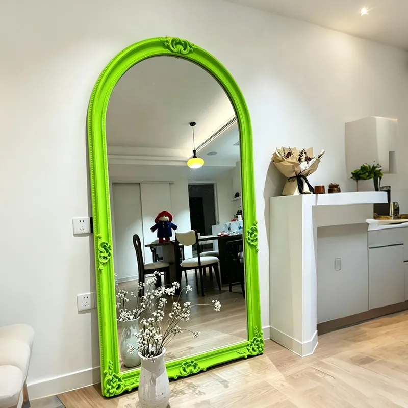 Bathroom Bedroom Mirror Funky Luxury Long Floor Girls Men Standing Full Body Modern Mirror Living Room Espelhos Home Products