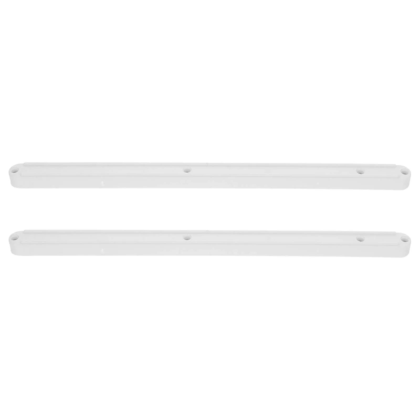 2Pcs Plastic Drawer Slides Smooth Slide Rails Side Mount Drawer Guides for Kitchen Wardrobe Cabinet Dresser Drawers