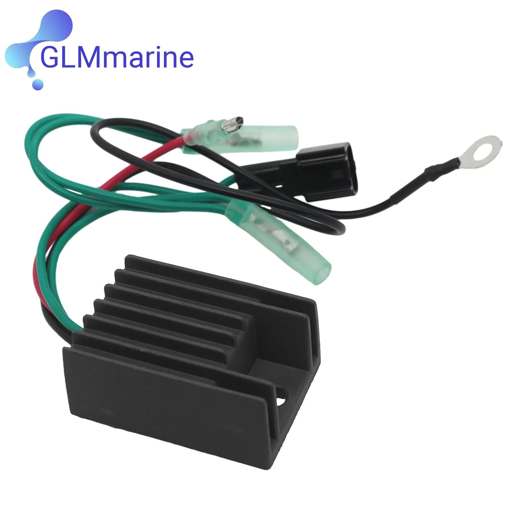 Retificador regulador de tensão 6H2-81960-10 compatível com motor de popa Yamaha 40HP 50HP 60HP 70HP substitui 6H2-81960-10-00