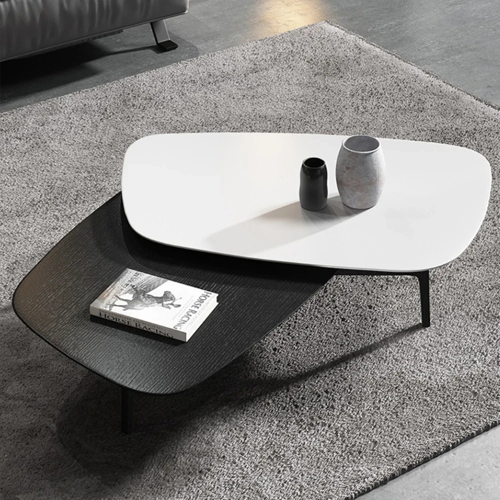 Small Coffee Table Simple Modern Creative Personality Special-Shaped Living Room Light Luxury Small Table