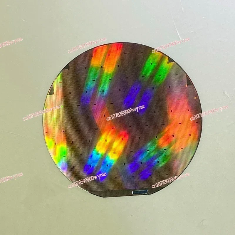 Birthday Gift Photoetching Circuit Chip Semiconductor Silicon Wafer CPU Wafer Science and Technology Pendulum Piece